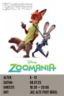 Veranstaltungsbild SG SÖGEL / SÖGEL / Kinoabend "Zoomania"